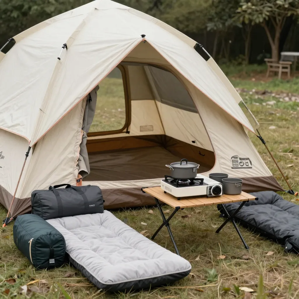 Camping equipment maintenance